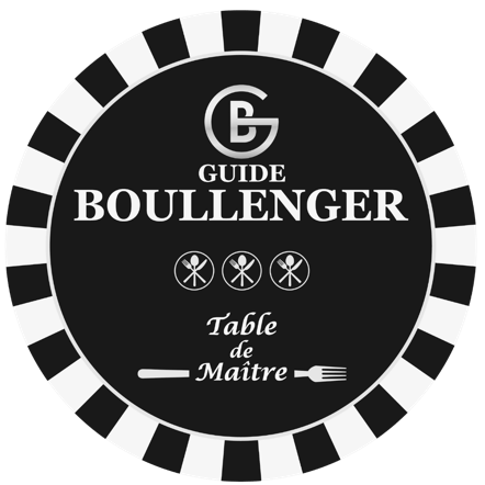 Guide Boullenger — Table de Maître