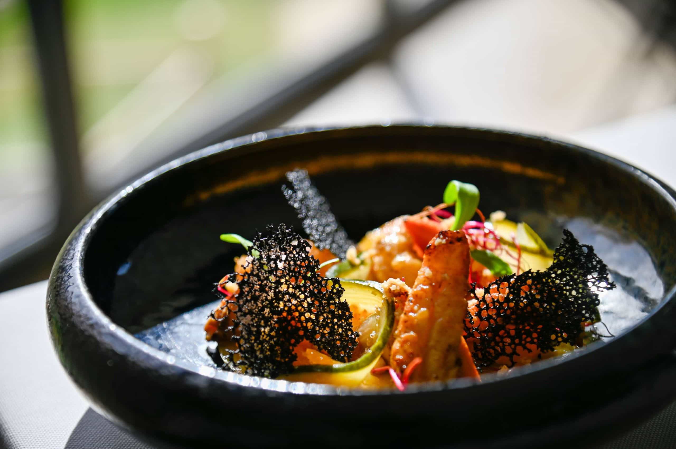 Plat 1 du restaurant Le Ribiera, cuisine provençale gastronomique