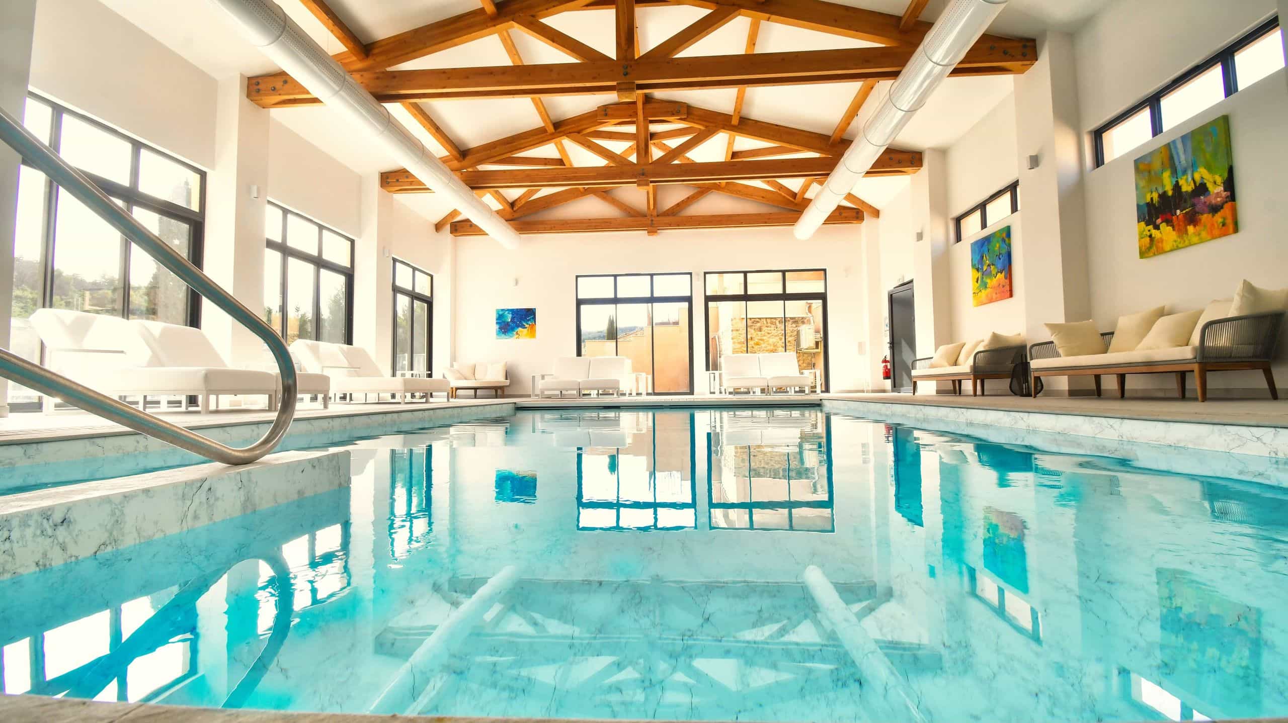Piscine intérieure 12 m